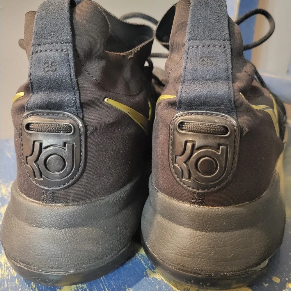 Nike Zoom KD9 Elite Flip The Switch Black And Gold Basketball Mens Size 8.5